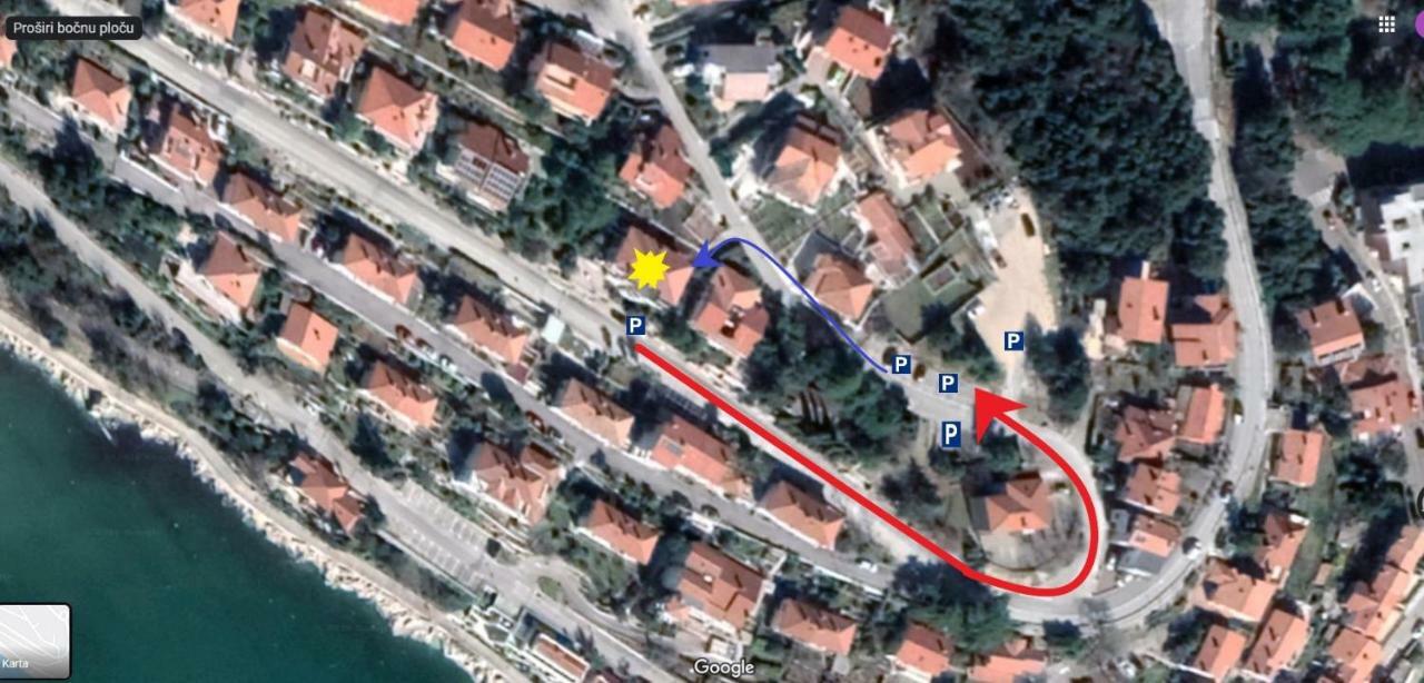 Milena Apartments Rabac Exteriér fotografie